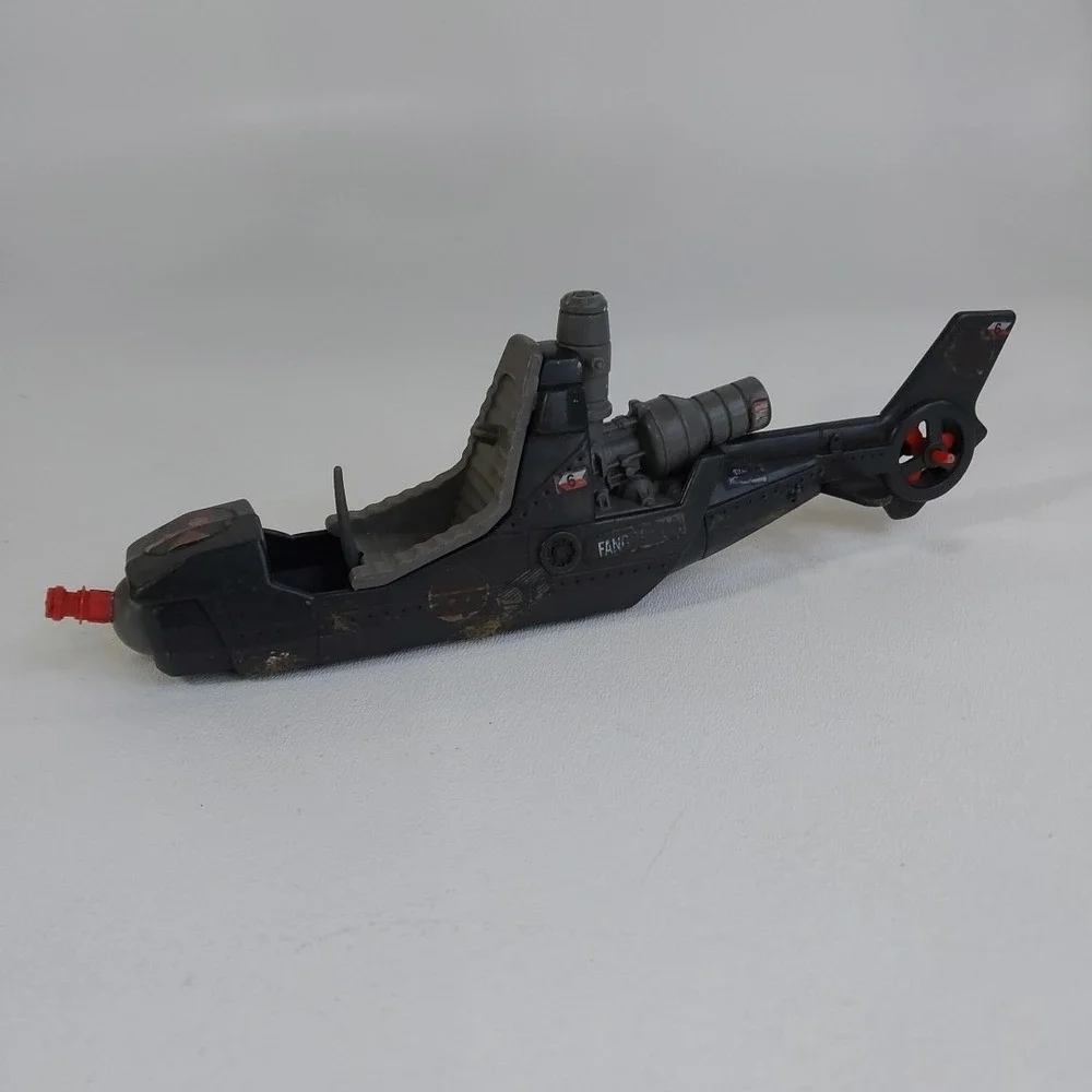 1983 Hasbro GI Joe ARAH Cobra FANG Helicopter for parts repair toy‎